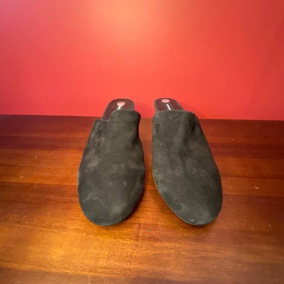 Town Shoes Women's Black Suede Shoes - Size 8.5 - Picture 5 of 7
